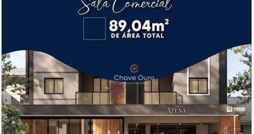 Sala à venda, 89 m² por r$ 510.000 - jardim gisela - toledo/pr