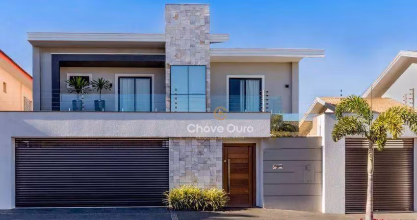 Sobrado com 4 dormitórios à venda, 329 m² por r$ 4.500.000,00 - tropical  - cascavel/pr