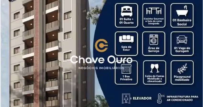 Apartamento com 2 quartos à venda no Jardim Gisela, Toledo 