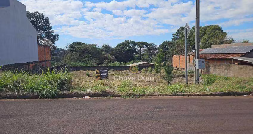 Terreno à venda, 360 m² por r$ 395.000,00 - pioneiros catarinenses - cascavel/pr