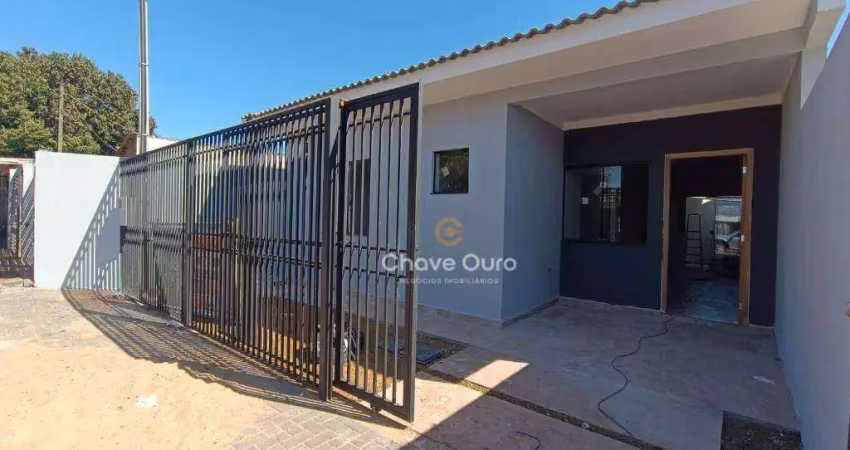 Casa com 2 dormitórios à venda, 55 m² por r$ 239.000,00 - interlagos - cascavel/pr