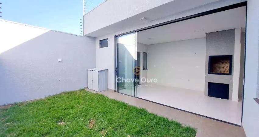 Casa com 2 dormitórios à venda, 90 m² por r$ 620.000,00 - tropical iii - cascavel/pr
