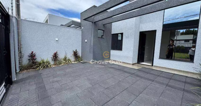 Casa com 2 dormitórios à venda, 90 m² por r$ 620.000,00 - tropical iii - cascavel/pr