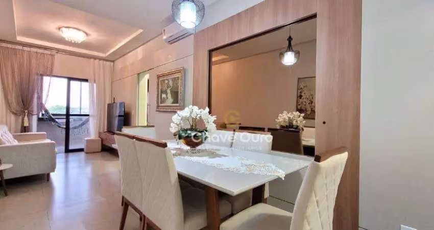 Apartamento com 02 dormitórios- sendo 01 suite à venda, 82 m² por r$ 550.000 - cancelli - cascavel/pr