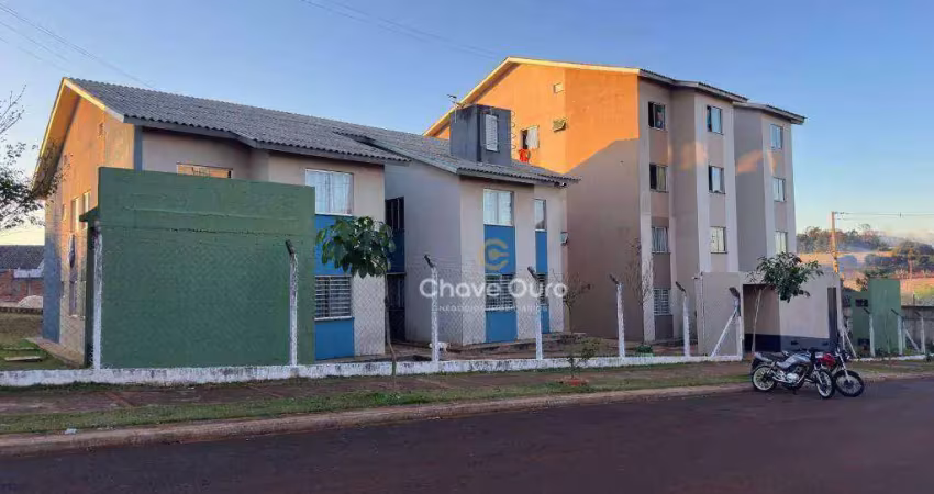 Apartamento com 2 dormitórios à venda, 47 m² por r$ 170.000,00 - interlagos - cascavel/pr