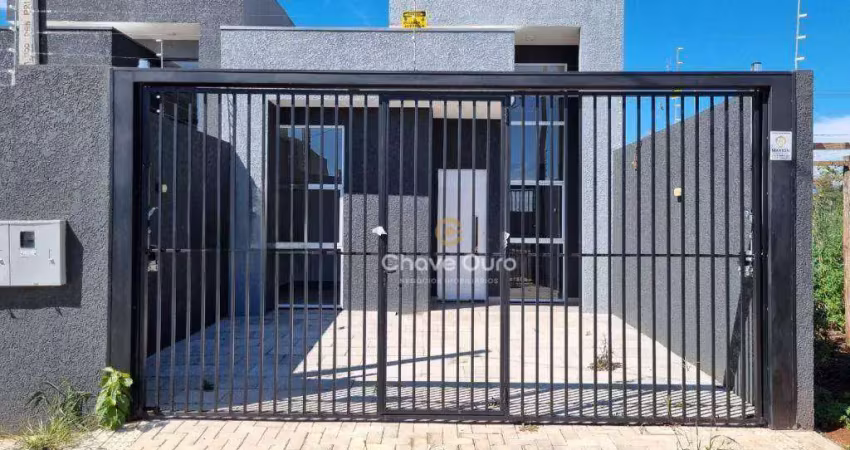 Casa com 2 dormitórios à venda, 59 m² por r$ 370.000,00 - positano - cascavel/pr