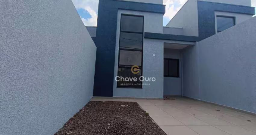 Casa com 2 dormitórios à venda, 59 m² por r$ 300.000,00 - barcelona - cascavel/pr