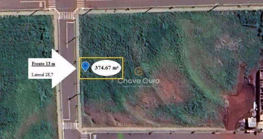 Terreno à venda, 374 m² por r$ 220.000 - jardim pancera - toledo/pr