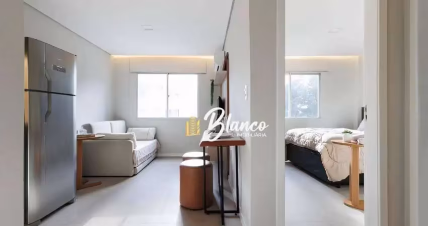 Apartamento com 1 dormitório à venda, 40 m² por r$ 650.000,00 - pioneiros - balneário camboriú/sc