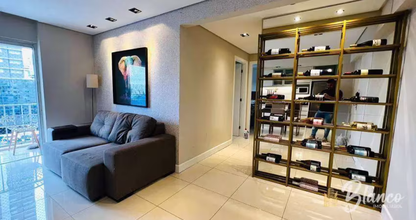 Apartamento com 2 dormitórios à venda, 74 m² por r$ 1.280.000,00 - quadra mar - balneário camboriú/sc