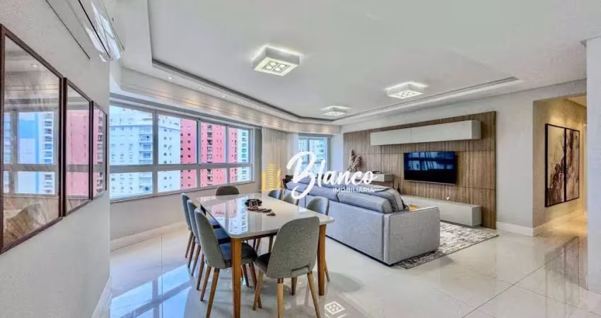 Lindo apartamento 3 suítes com vista mar em balneário camboriú