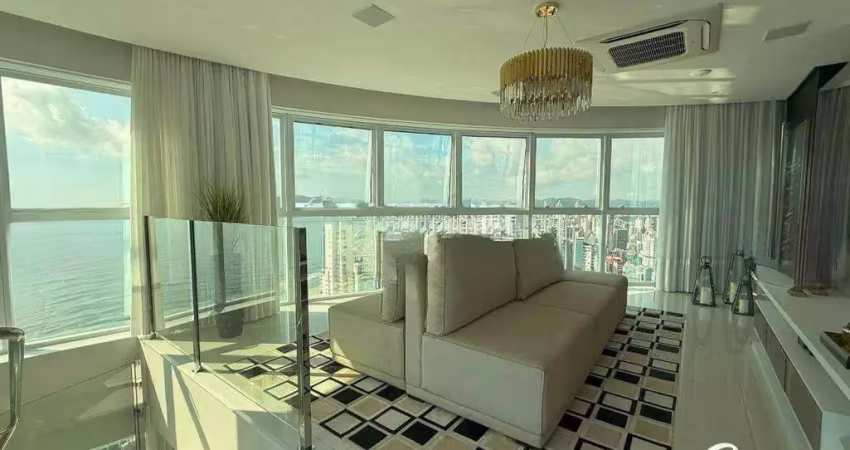 Apartamento com 5 dormitórios à venda, 263 m² por r$ 13.000.000,00 - centro - balneário camboriú/sc