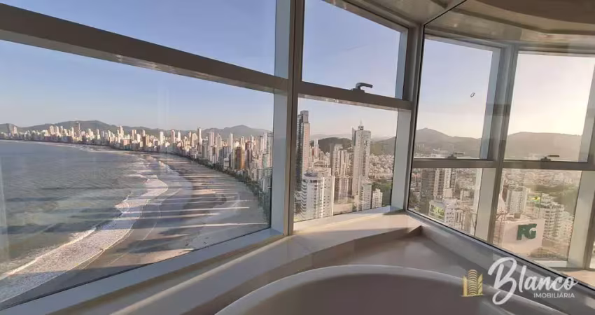 Apartamento com 3 dormitórios à venda, 173 m² por r$ 8.000.000,00 - pioneiros - balneário camboriú/sc