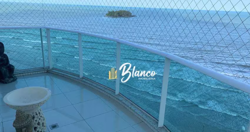 Temporada- frente mar  com 3 suítes para alugar, 186 m² por r$ 2.200/dia  - balneário camboriú/sc