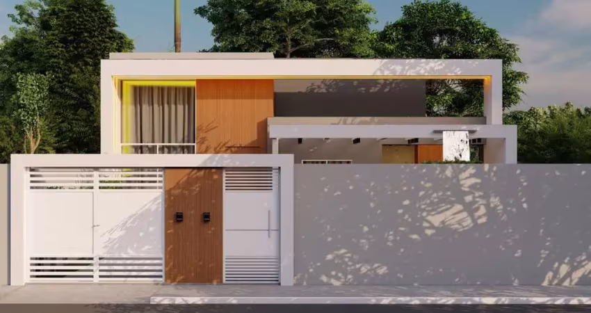 Casa para venda em macaé, vale das palmeiras, 3 dormitórios, 1 suíte, 1 banheiro, 1 vaga