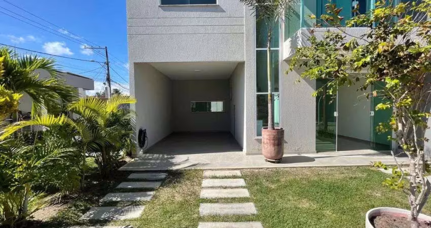 Casa 3 suítes ipitanga - condomínio com piscina, área gourmet e parque infantil