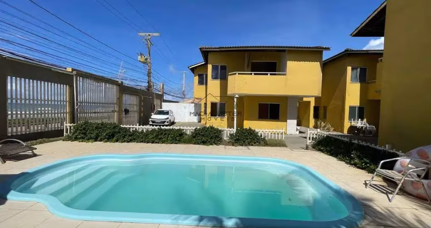 Casa duplex à beira-mar em condomínio com piscina — 3/4 (2 suítes) stella maris