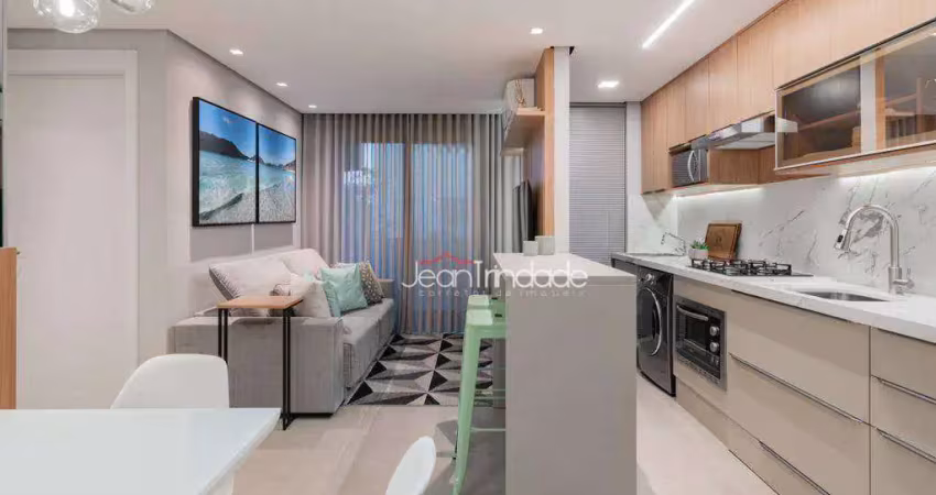 Apartamento com 2 dormitórios à venda, 53 m² por r$ 410.000,00 - centro - canoas/rs