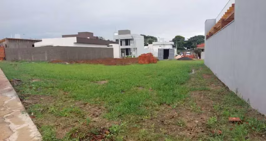 Terreno em condomínio fechado à venda na Avenida Pedro Muszkat, Residencial Samambaia, São Carlos