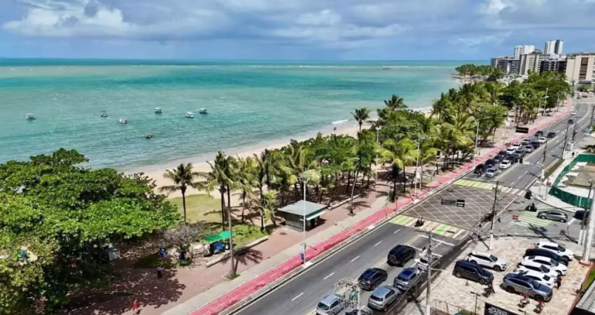 Apto 3/4 na 1ª quadra da ponta verde – 112m² nascente, 100m do mar