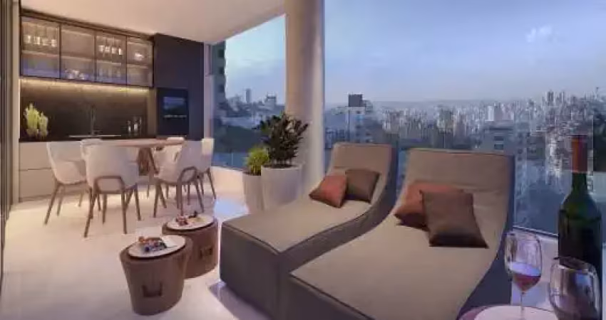 Apartamento com 4 quartos à venda na Rua dos Polos, 311, Santa Lúcia, Belo Horizonte
