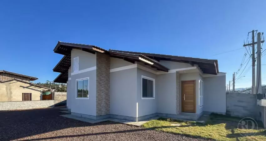 Vendo casa plana, 03 dormitórios e quintal espaçoso - cidade de indaial