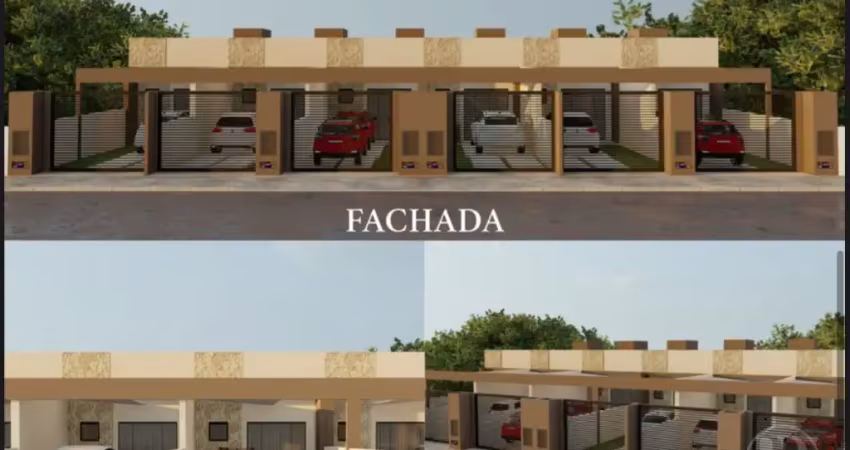 Vendo casa geminada em construção - no bairro figueira em gaspar