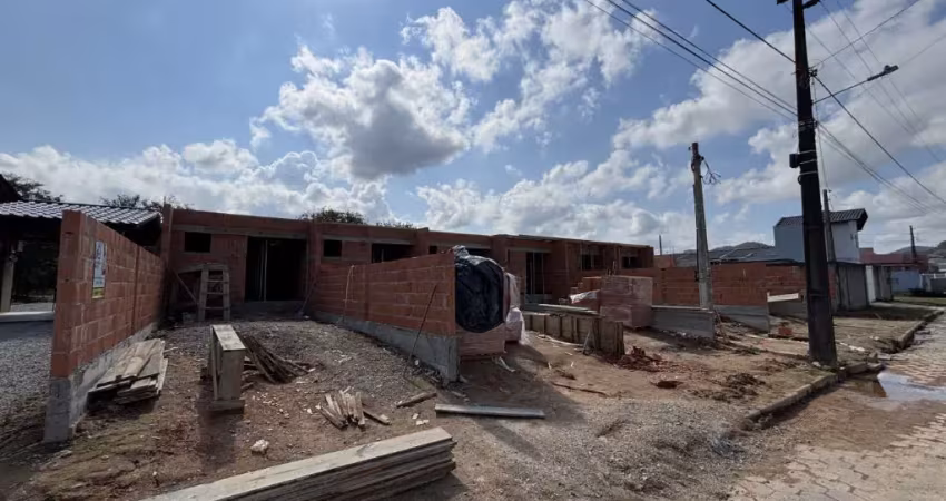 Vendo casa geminada em construção - no bairro figueira em gaspar
