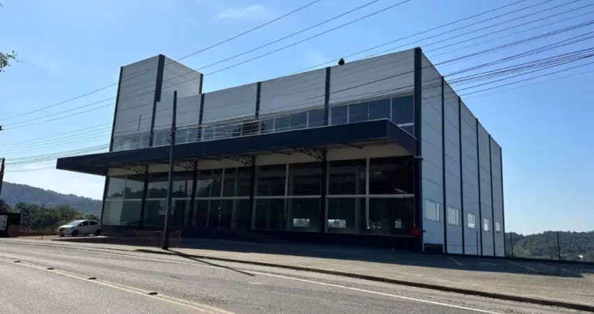 Alugo amplo galpão, novo, 3200m² - bairro encano, indaial