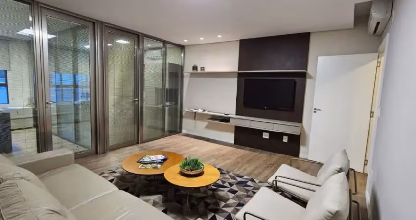 Vendo ampla sala comercial, mobiliada – centro de blumenau
