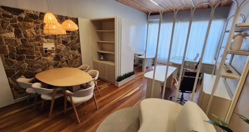 Sala comercial mobiliada – 40 m² | vila nova, luiz alves/sc | centro empresarial altini