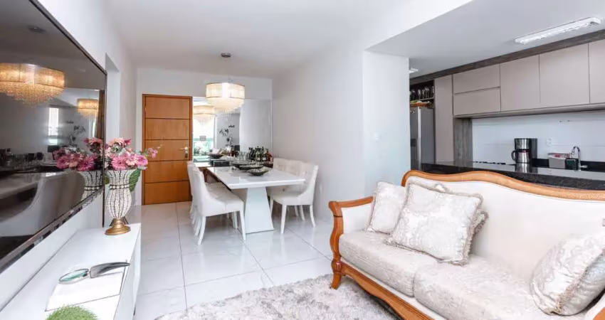 Apartamento à venda mobiliado com 2 quartos (suíte) varanda gourmet 2 vagas no bom pastor - juiz de fora - mg