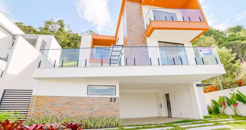 Casa à venda em condomínio fechado com 4 quartos e piscina no aeroporto juiz de fora -mg