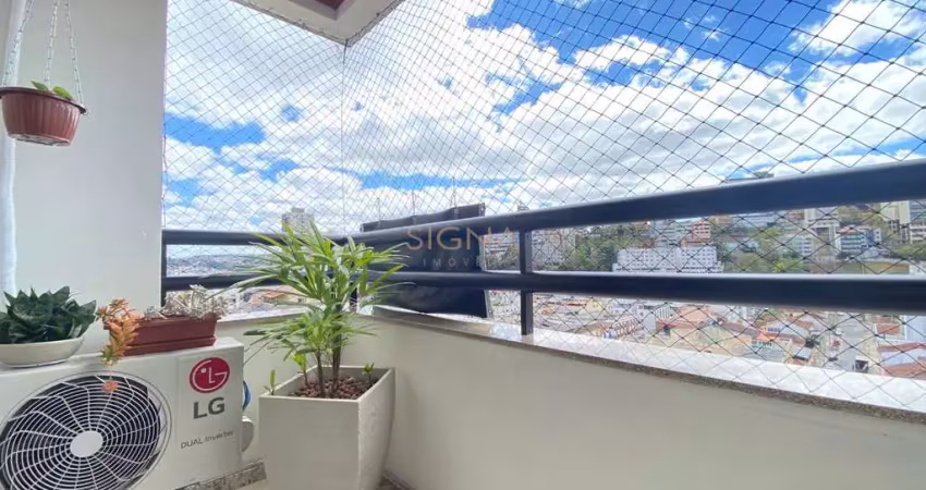Apartamento à venda no granbery juiz de fora mg de 3 quartos sendo uma suíte em prédio com elevador e vaga de garagem