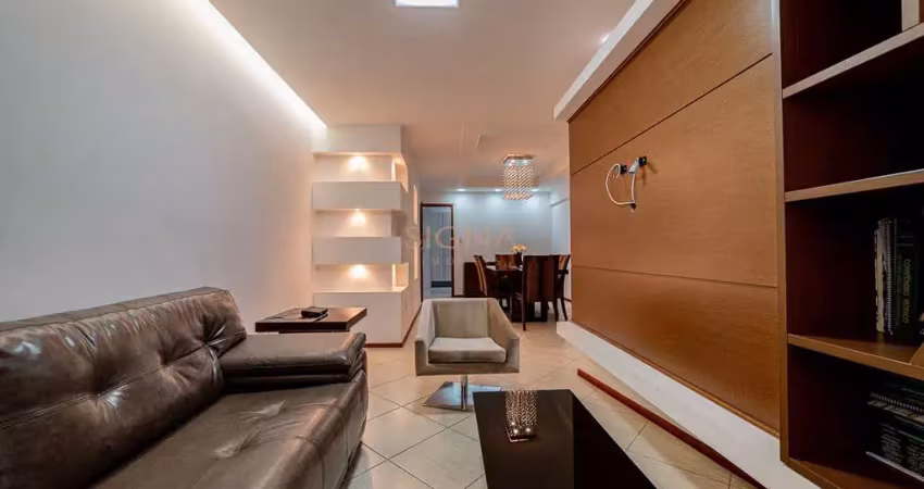 Apartamento à venda 3 quartos, suíte, mobiliado/porteira fechada com vaga no centro - juiz de fora/mg