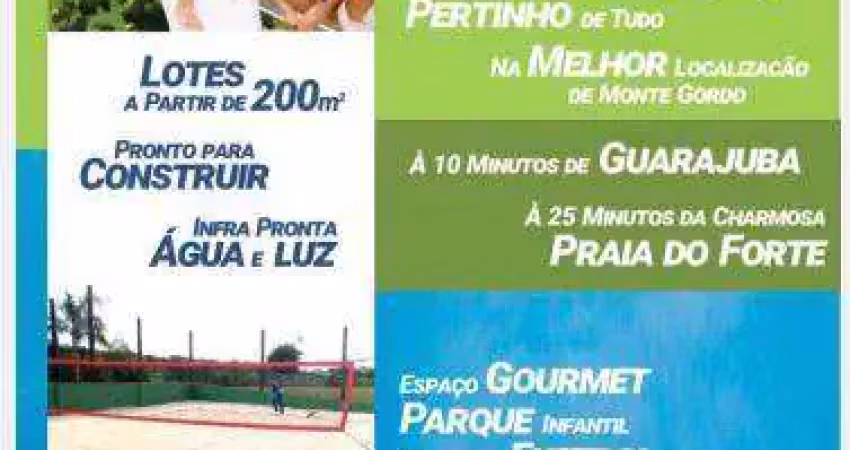 Terreno à venda na Rua Senhor do Bonfim, 3, Monte Gordo, Camaçari