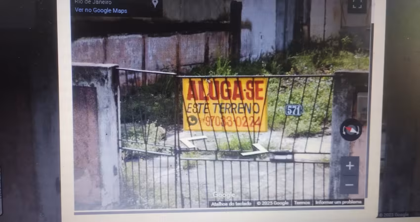 Excelente oportunidade de aluguel de terreno 300m2 rio da prata