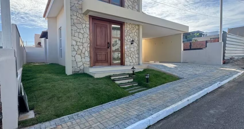 Casa linda recém pronta! cheiro de nova , em nova parnamirim condomínio monte carlo
