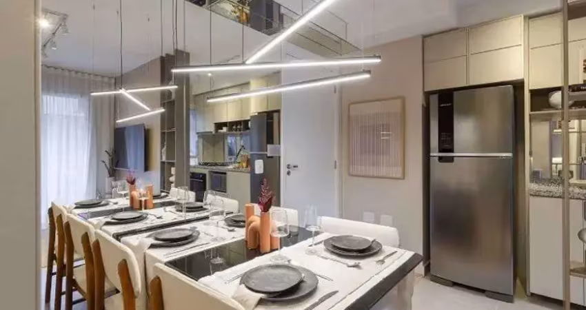 Apartamento à venda, 2 dormitórios com suíte e 1 vaga