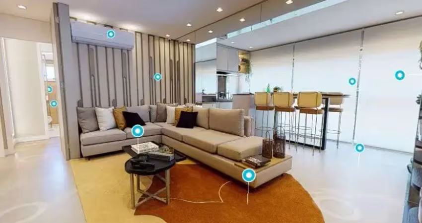 Apartamento à venda, 2 dormitórios com suíte e 1 vaga