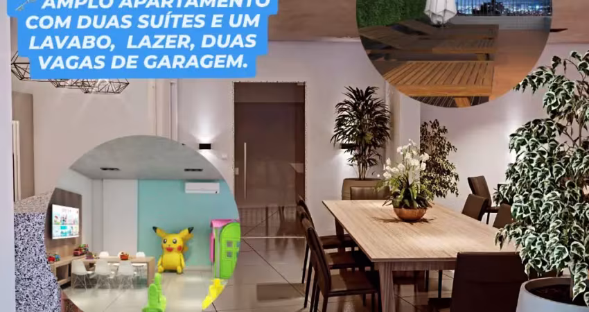 Lindíssimo apto aviação - 2 dorms, 2 suites, lazer completíssimo