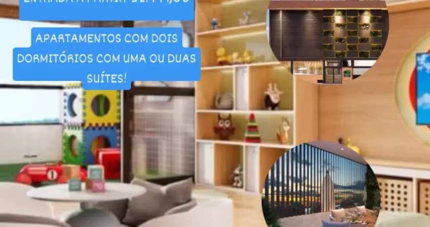 Lançamento canto do forte// 2 dorms, 2 suites, localização privilegiada!!