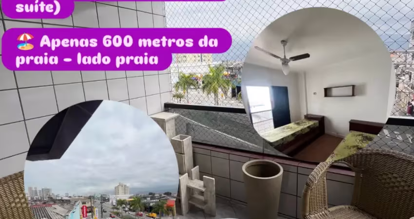 Lindissimo apto lado praia // 2 dorms sendo 1 suite, sacada ampla!!