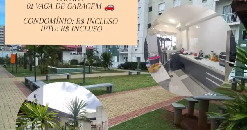 Ocian apto locação definitiva! 2 dorms, cond e iptu inclusos