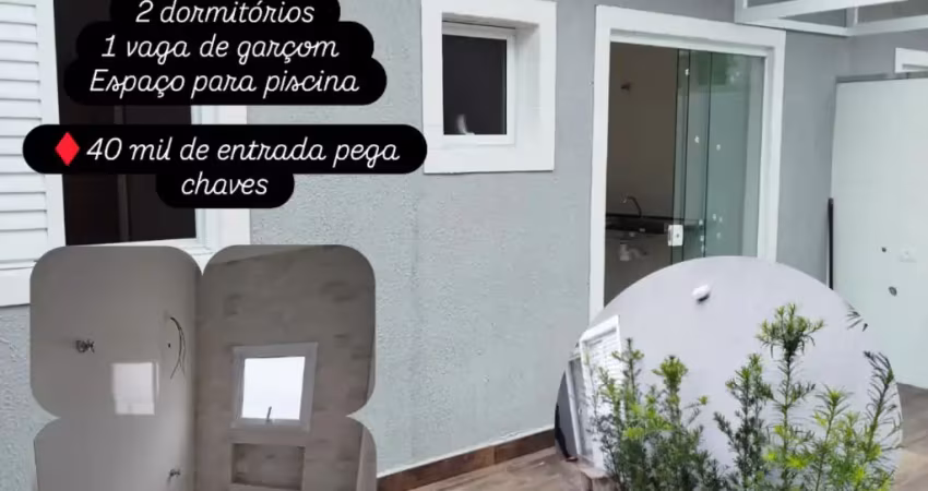 Repasse de financiamento itanhaém 2 dorms !! espaço para piscina