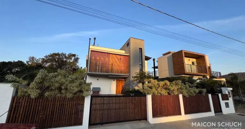 Casa 4 suítes mobiliada e decorada vista mar, rooftop com gourmet e banheira jacuzzi, praia da gamboa, garopaba/sc