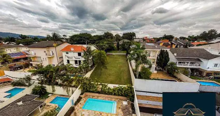 Terreno em condomínio fechado à venda no Alphaville, Santana de Parnaíba 