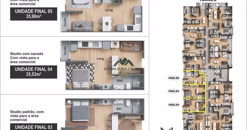 Apartamento com 1 quarto à venda no Centro, Urubici 