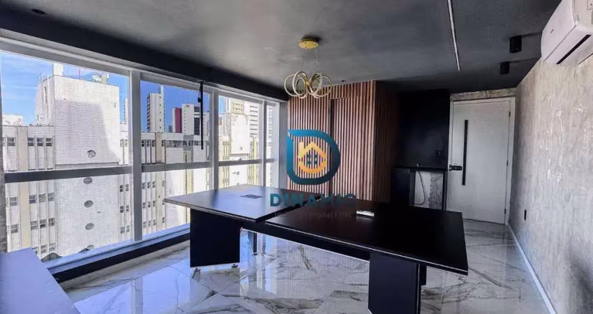 Sala à venda, 27 m² por r$ 515.000,00 - papicu - fortaleza/ce