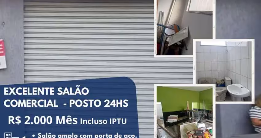 Sala comercial com 1 sala para alugar na Avenida Major Pinheiro Froes, Vila Maria de Maggi, Suzano